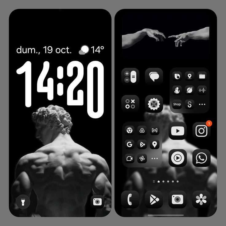 Homescreen & Lockscreen(Phone)